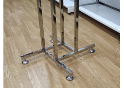 стійка-краб (колір срібла) для демонстрації одягу TZ-023